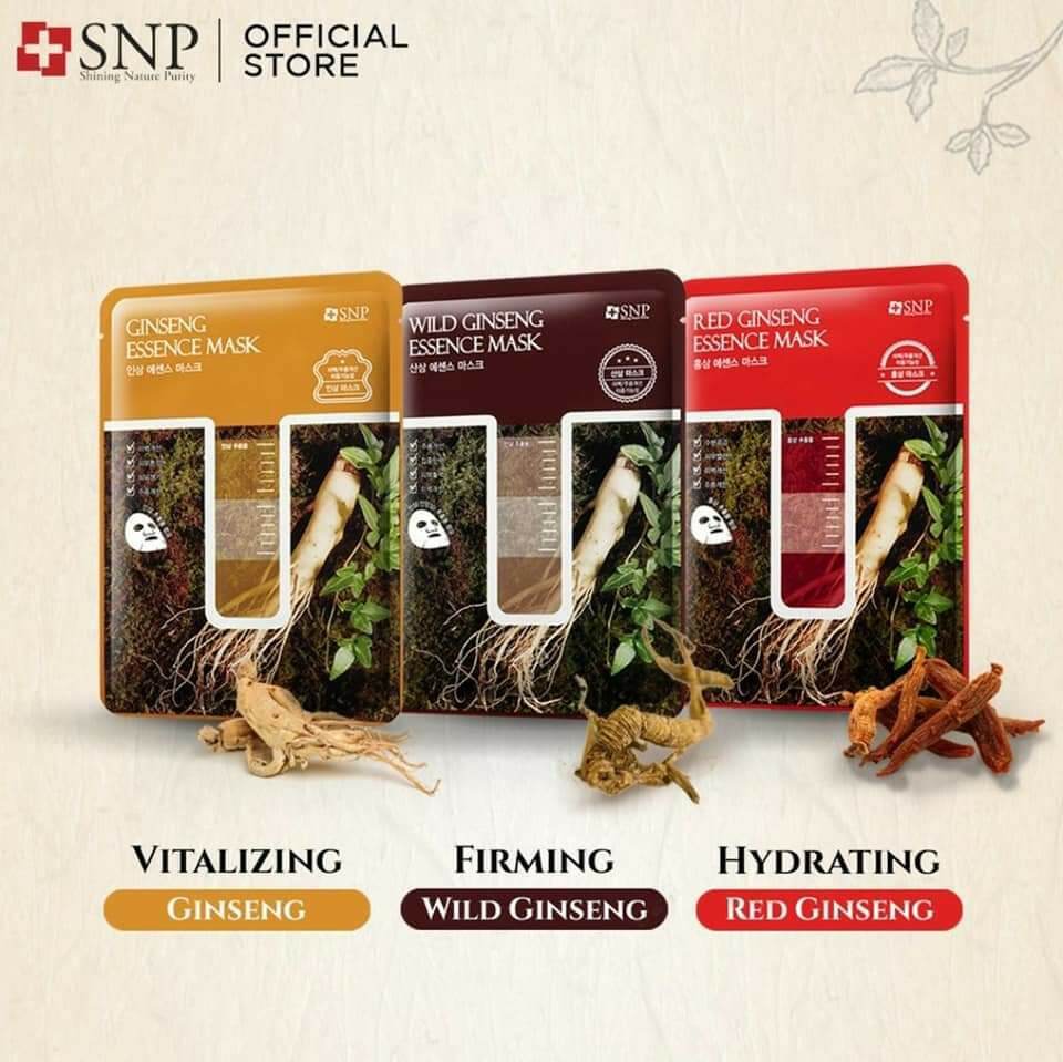 [ Hàng cao cấp ] Mặt nạ sâm SNP