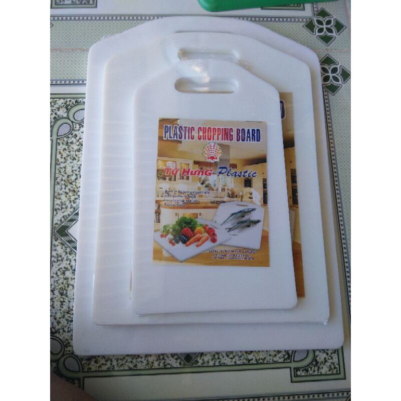 thớt nhựa vuông nhỏ Tứ Hưng (25x15x0,9 cm)