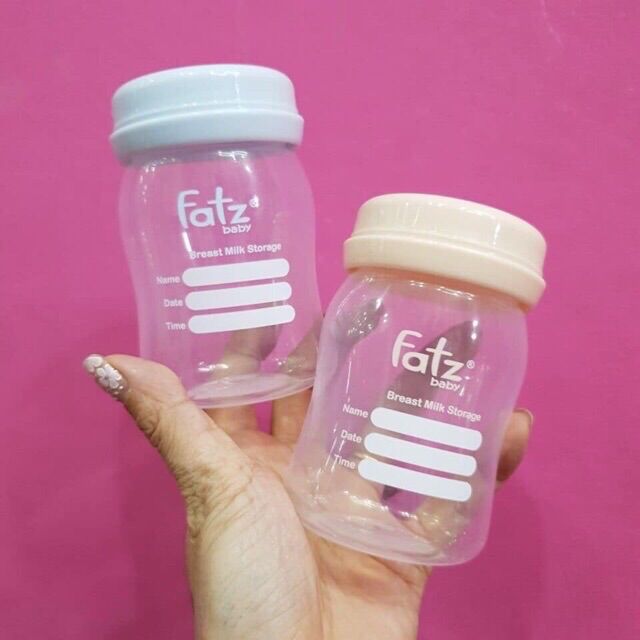 Bình trữ sữa 150ml (bộ 3 bình) Fatzbaby FB0120N
