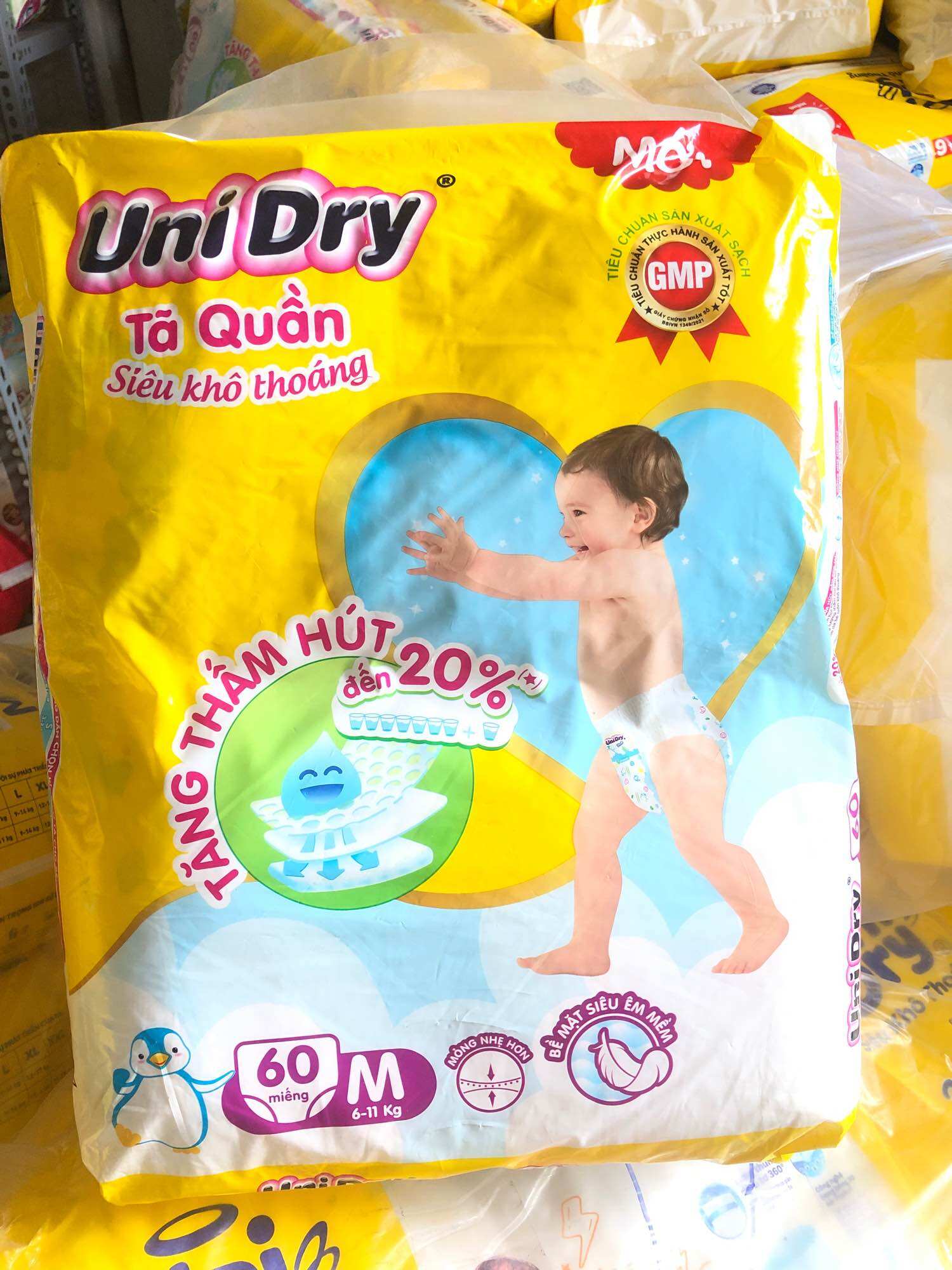 Tã quần unidry size M60