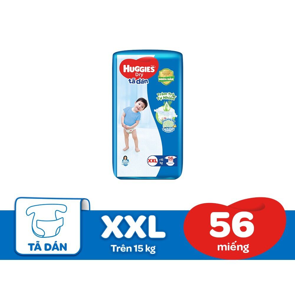 Tã dán huggies S88 M76 L68 XL62 XXL56