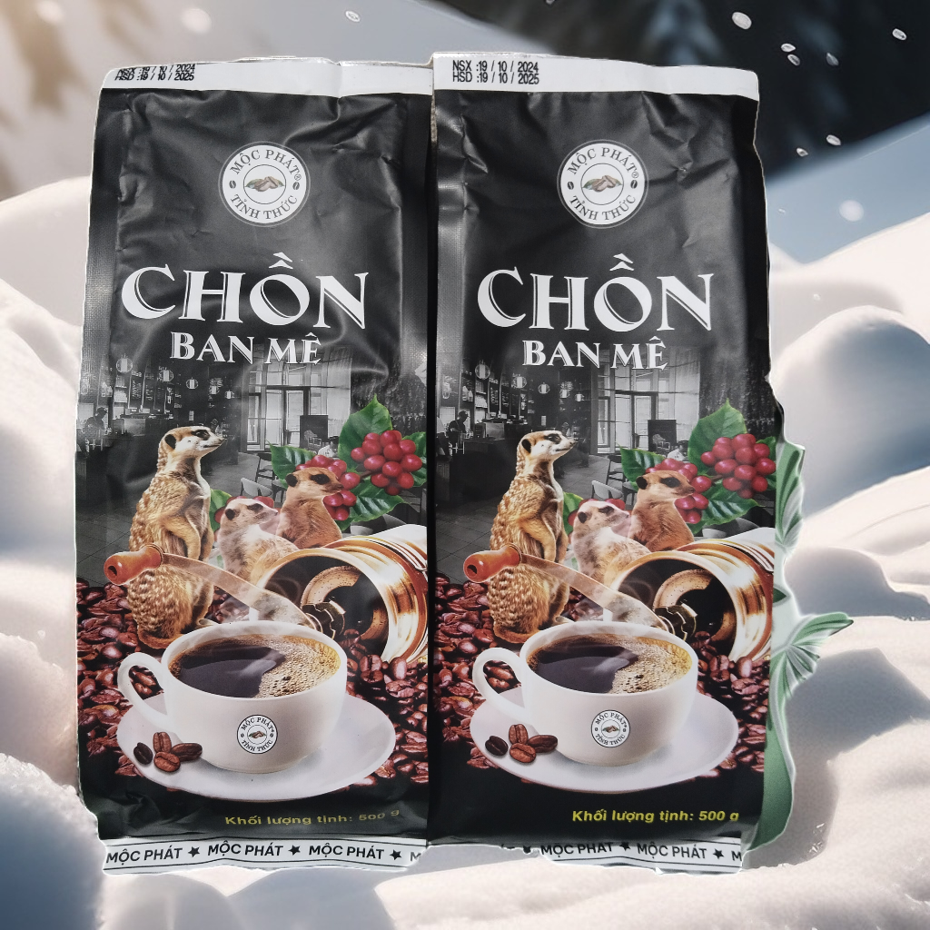 Cà phê chồn Ban Mê thơm ngon=1kg, cafe Hiệu Mộc Phát