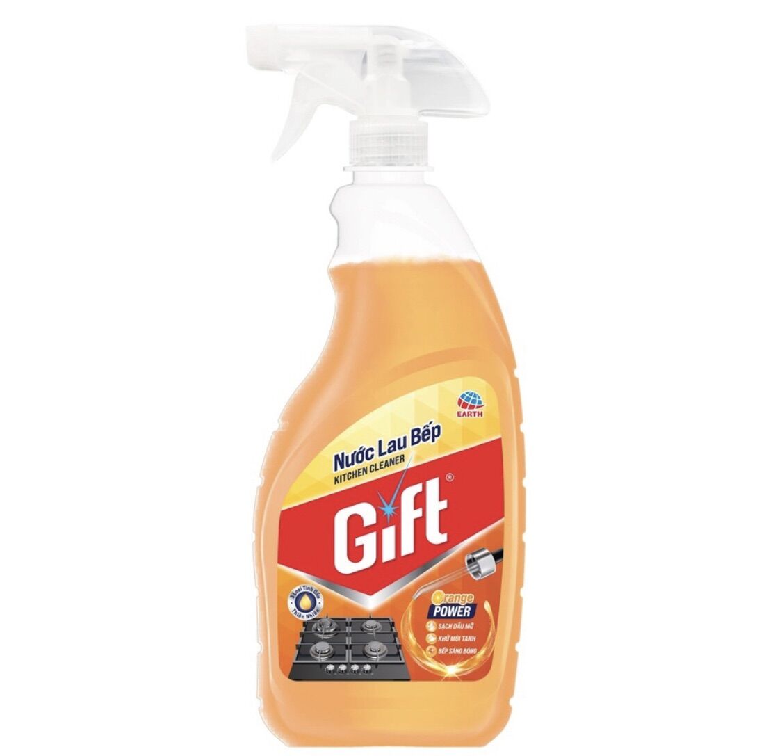 Nước lau bếp Gift 540ml hương cam