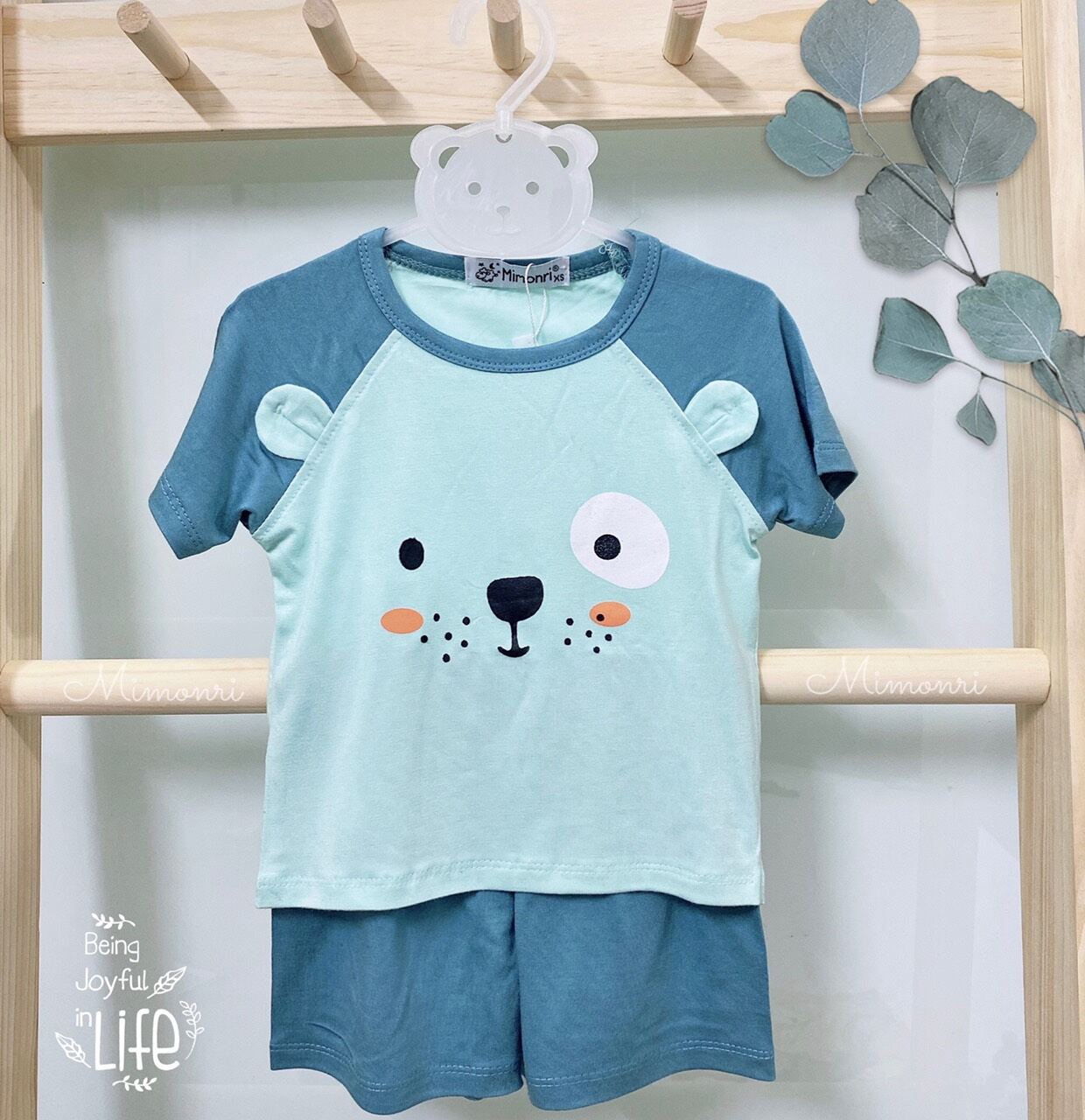 Bộ thun lạnh cho bé từ 8-15kg