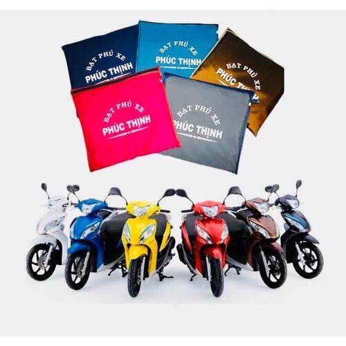 Bạt phủ xe cao cấp cho xe máy : Vision, Ablade, Vario, Exciter, Winner , Lead, Janus, Grand …