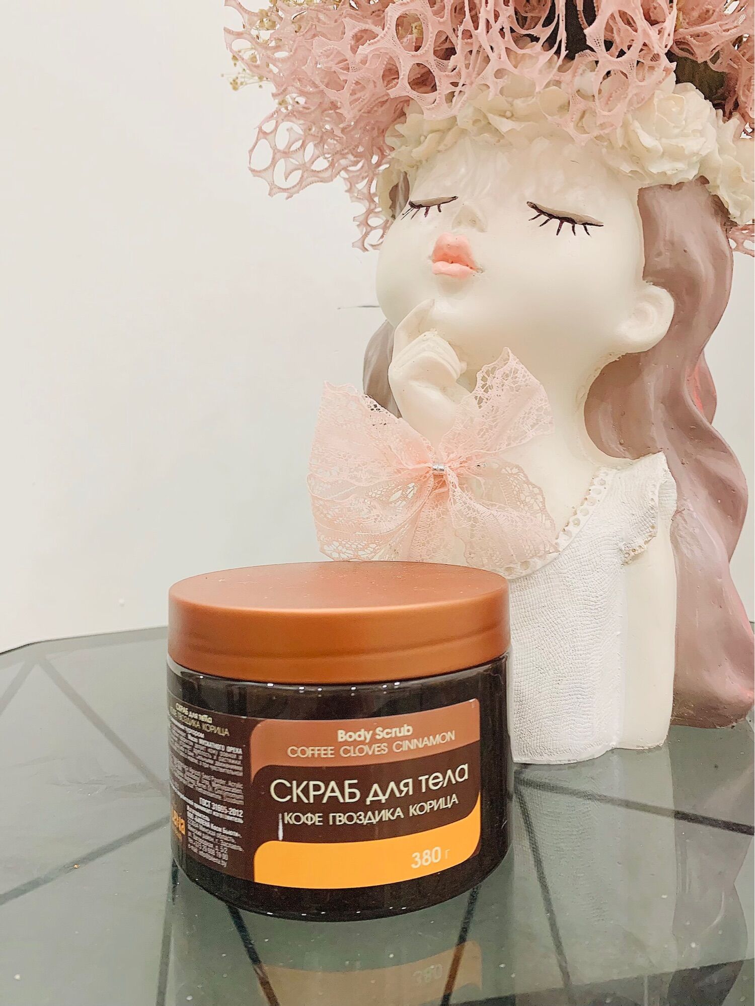 Tẩy da chết toàn thân quế hồi cà phê bilena nga 380g