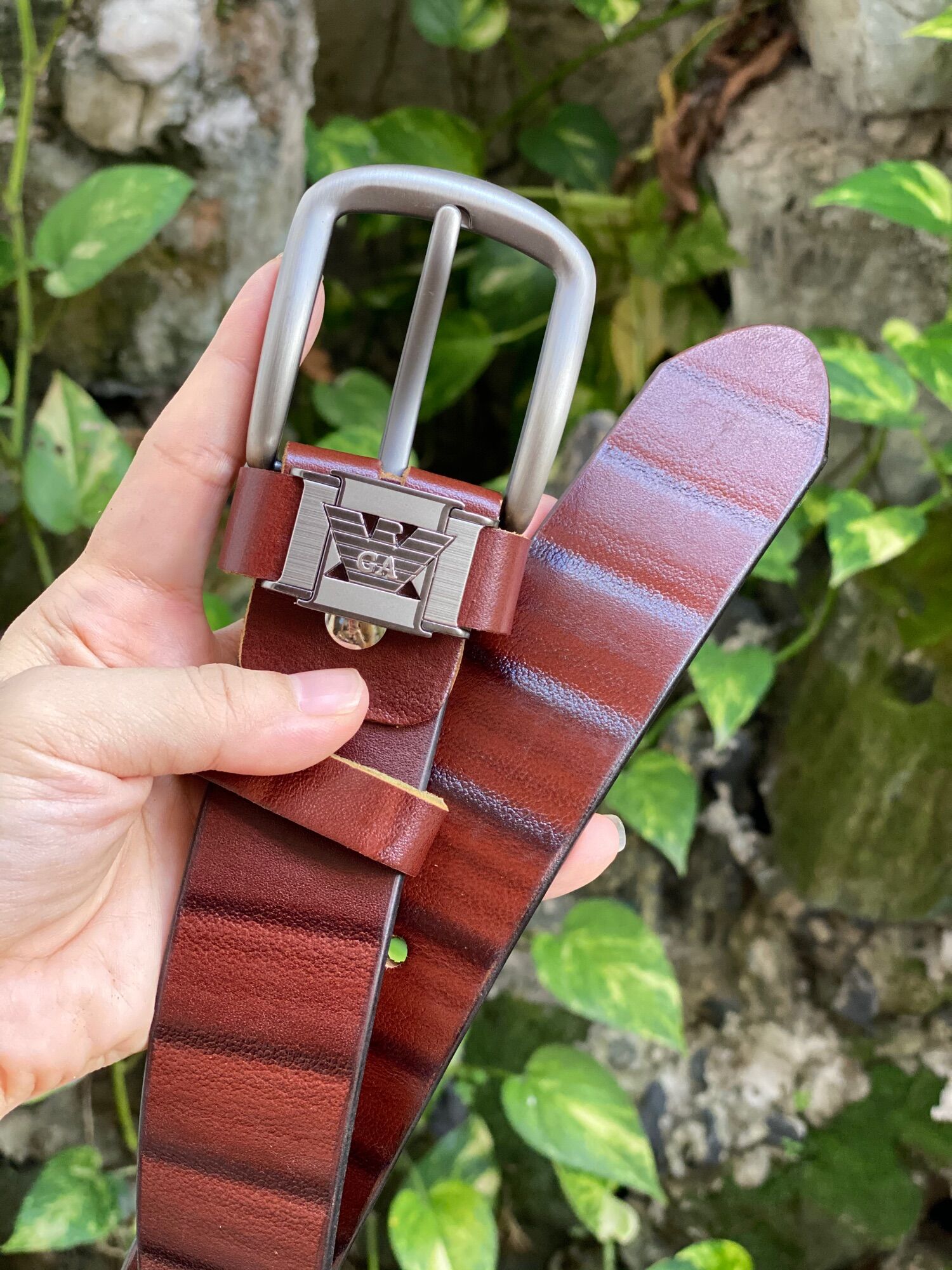 Dây da / Thắt lưng nam da bò B5 bản 4cm
