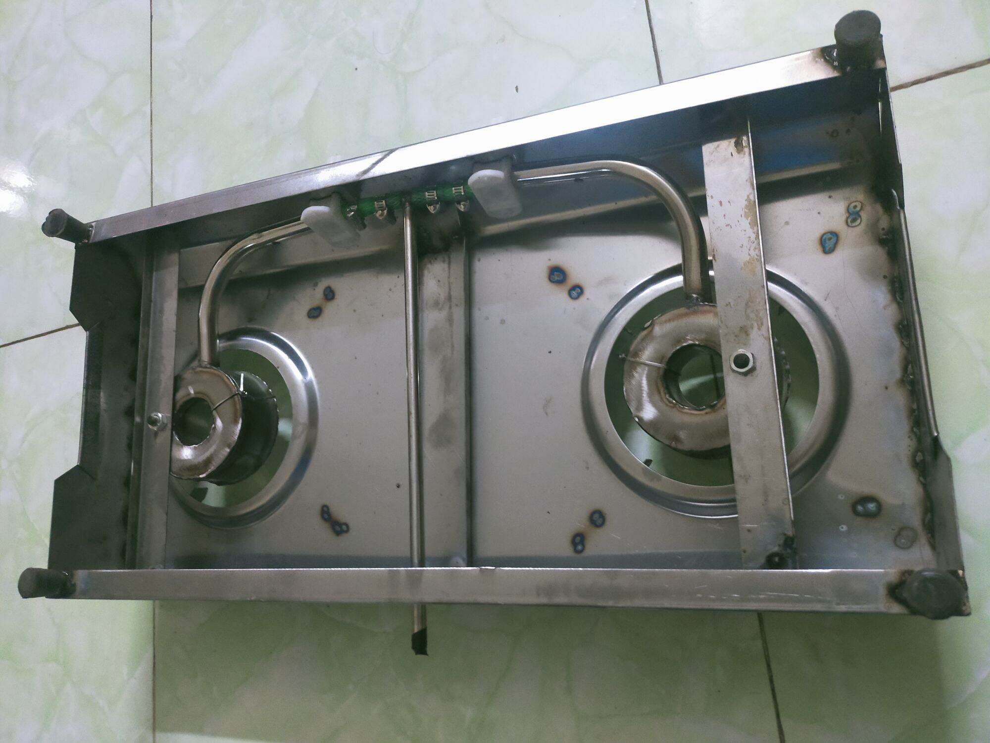 Bếp Biogas đôi Inox