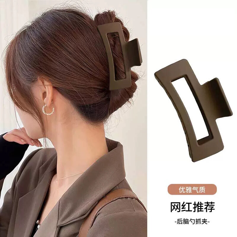 Kẹp tóc kẹp càng cua cỡ lớn sau đầu cho nữ kẹp cá mập búi tóc cảm giác cao cấp đặc biệt đơn giản kẹp vừa kẹp tóc phụ kiện tóc