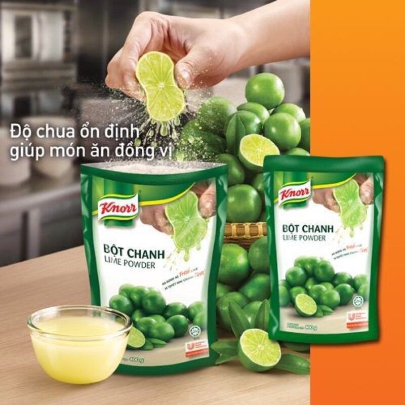 1 thùng bột chanh Knorr gói 400g