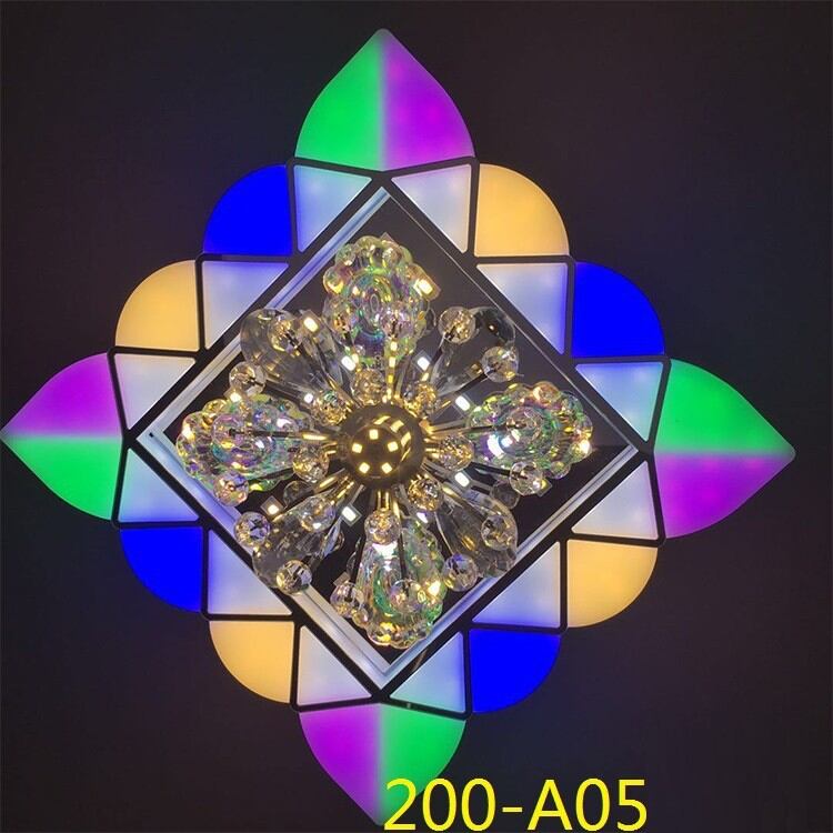 Đèn Led pha lê ốp trần LPHD03