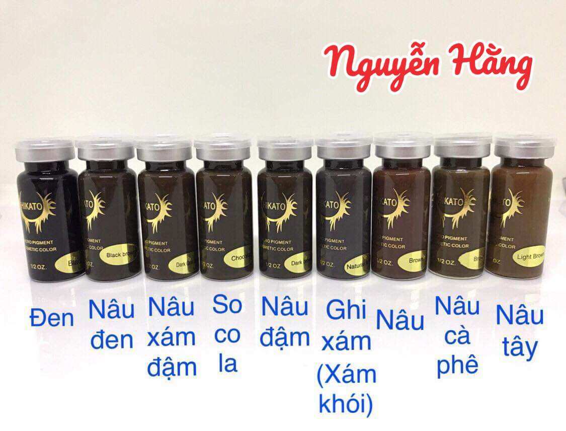 Mực phun xăm Hikato