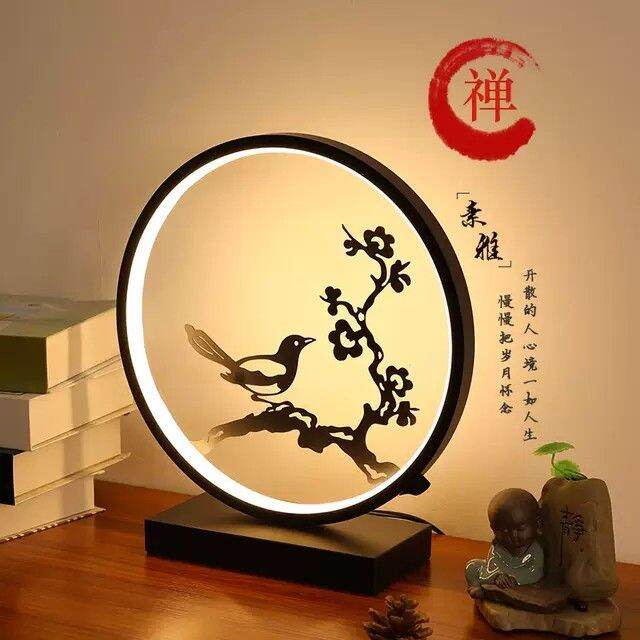 Đèn bàn tròn, đèn trang trí, đèn phòng ngủ