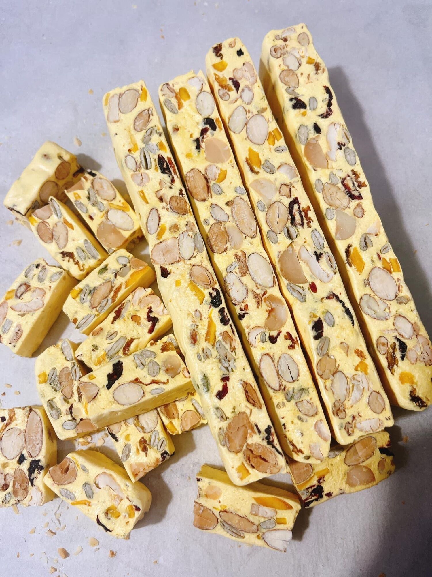 Kẹo Nougat Dành Cho Người Ăn Kiêng Mềm Dẻo Ít Ngọt Healthy
