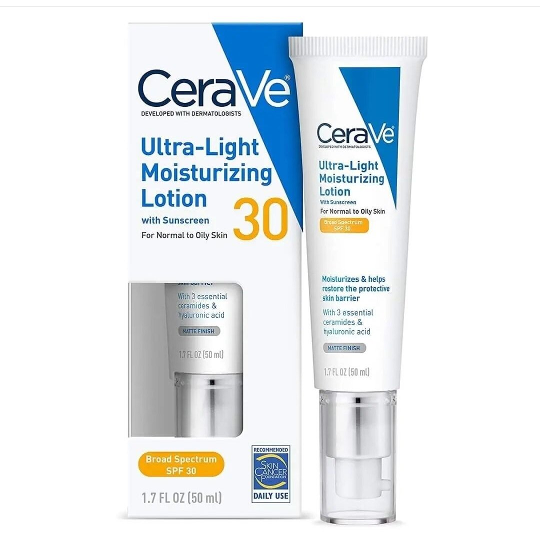 Lotion Dưỡng Da Cerave Ultra-Light Moisturizing Lotion SPF 30