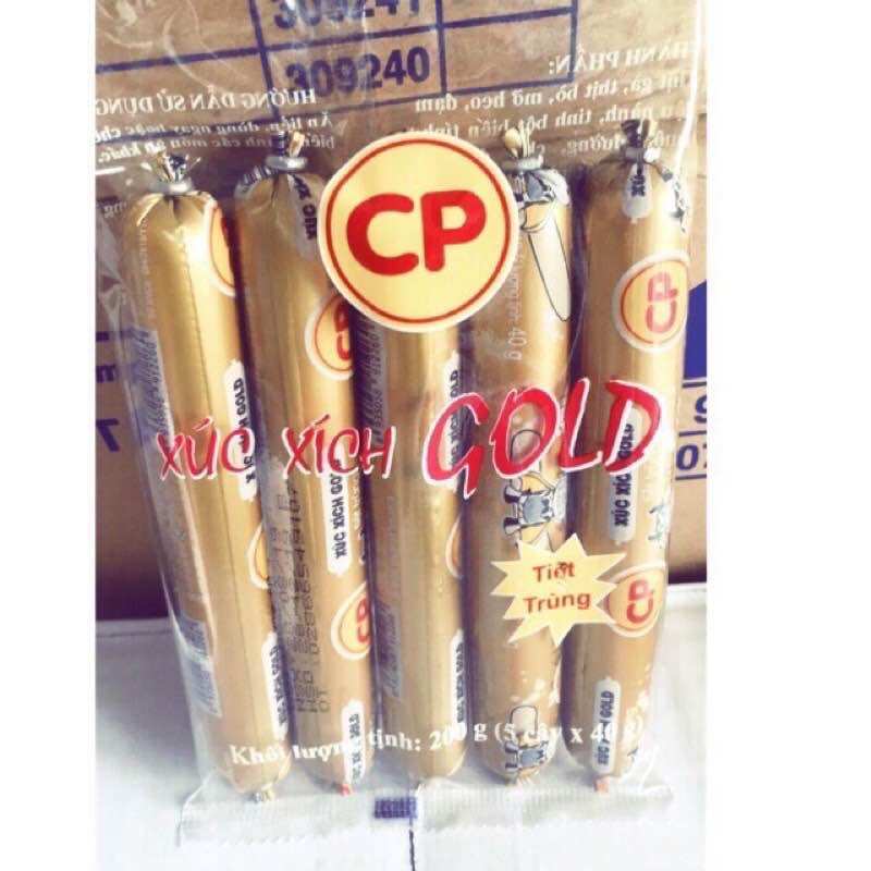 Xúc xích ăn liền red cp tiệt trùng gói 100g