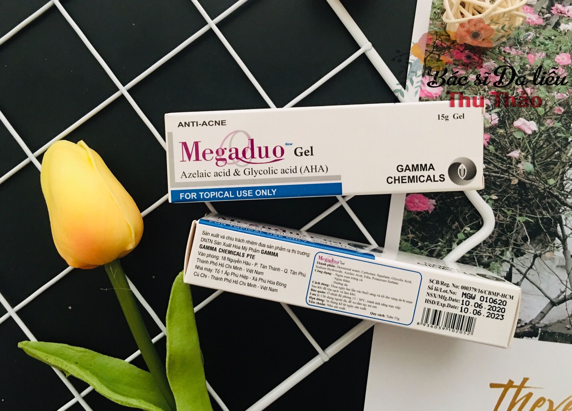 [15g] GIẢM MỤN MỜ THÂM MEGADUO GEL