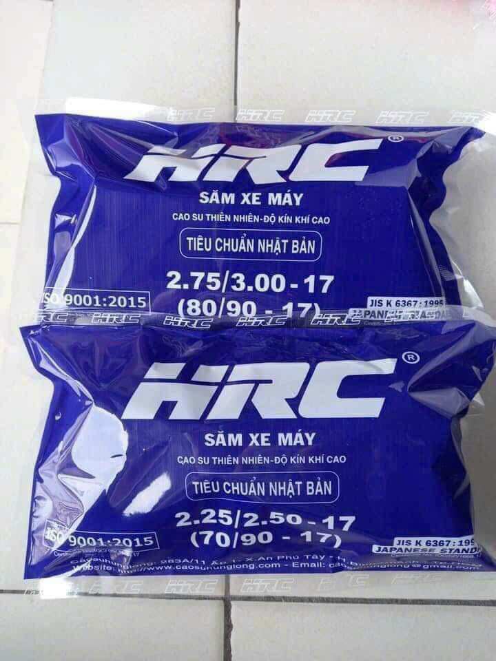 Săm xe máy HRC sản xuất theo tiêu chuẩn Nhật Bản