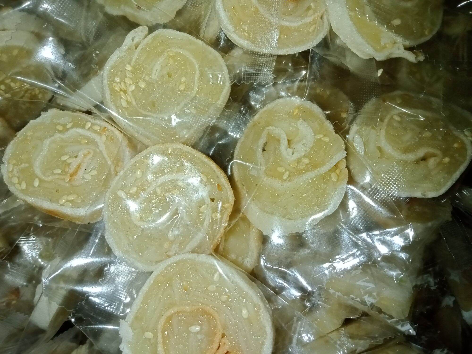 500g kẹo dừa non cuộn bánh tráng