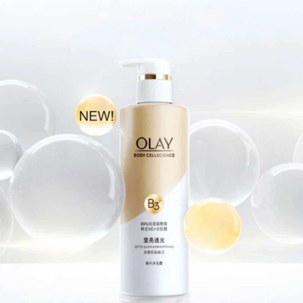 Sữa tắm olay b3+vitamin c 500ml siêu dưỡng trắng da, cấp ẩm và đàn hồi cho da