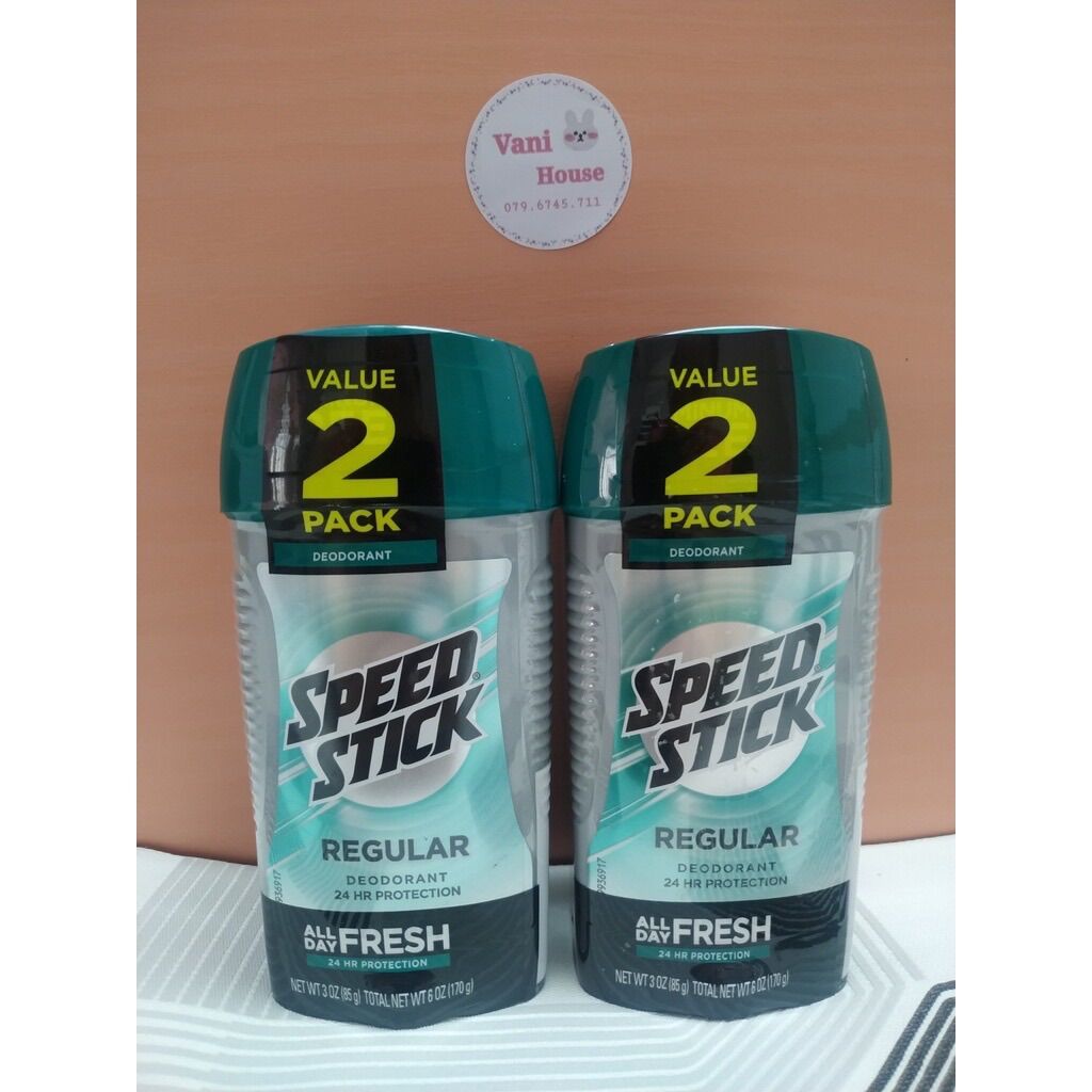 Lăn Khử Mùi Speed Stick Regular 85g USA - Hàng Mỹ