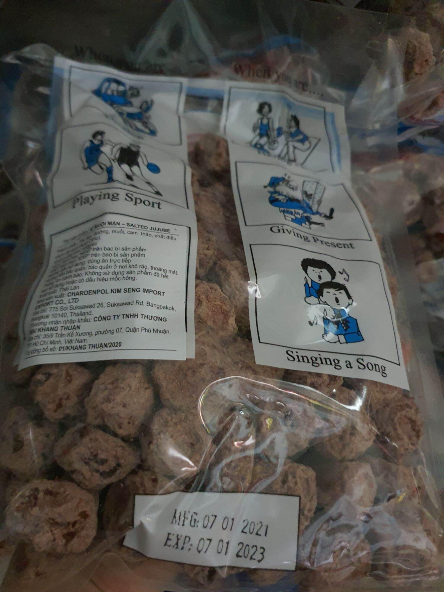 Xí Muội Thái Lan Gói Công Ty 500G