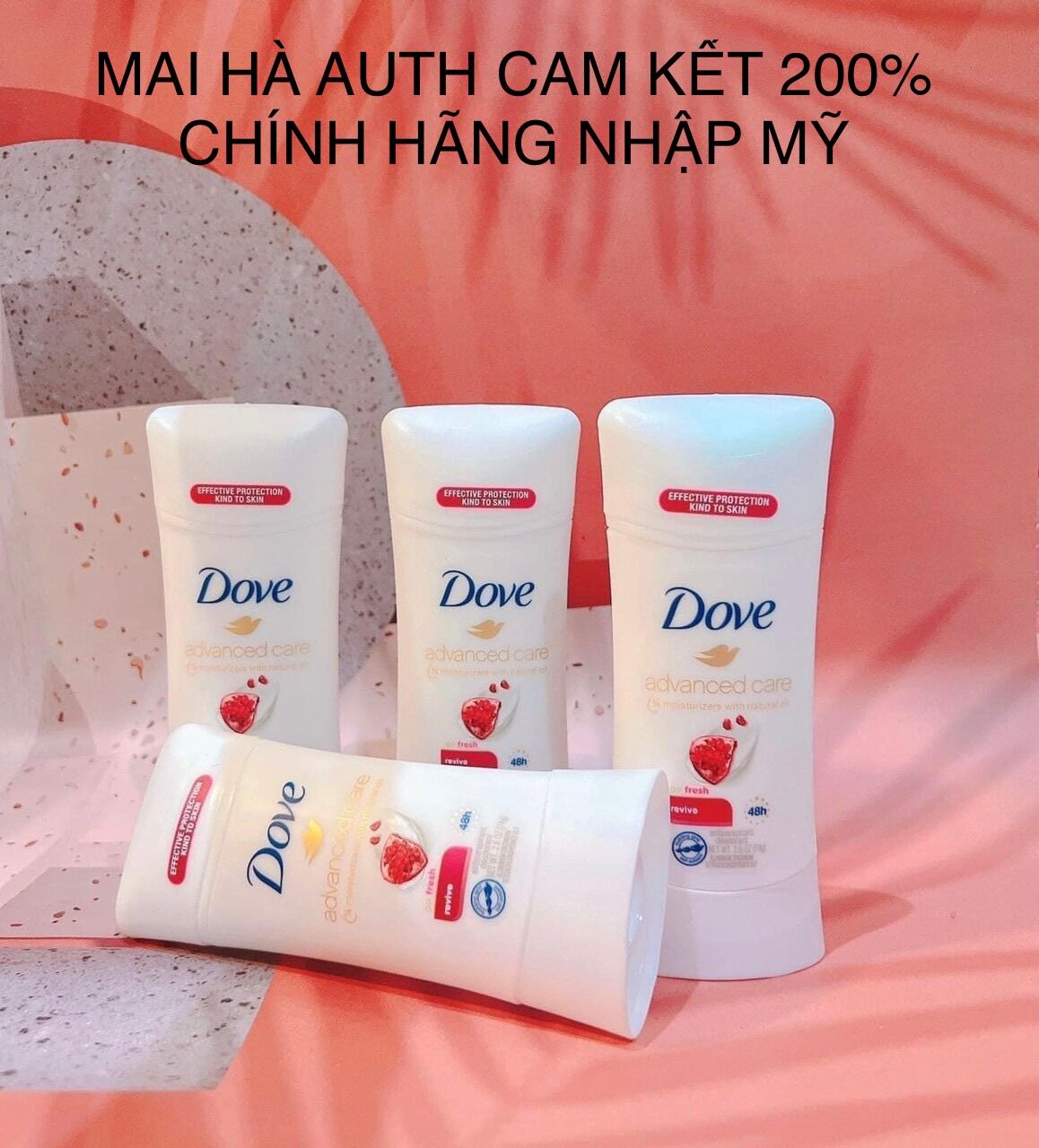 Lăn nách sáp Dove 73g nhập khẩu USA