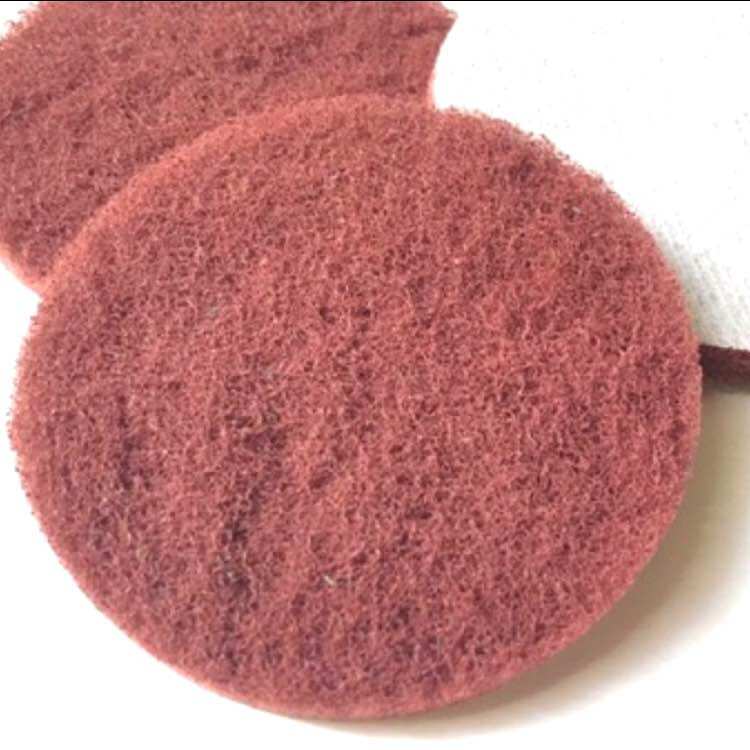 Bánh cước sợi rối đánh bóng tự dính 100mm Grit 320 dày 9mm