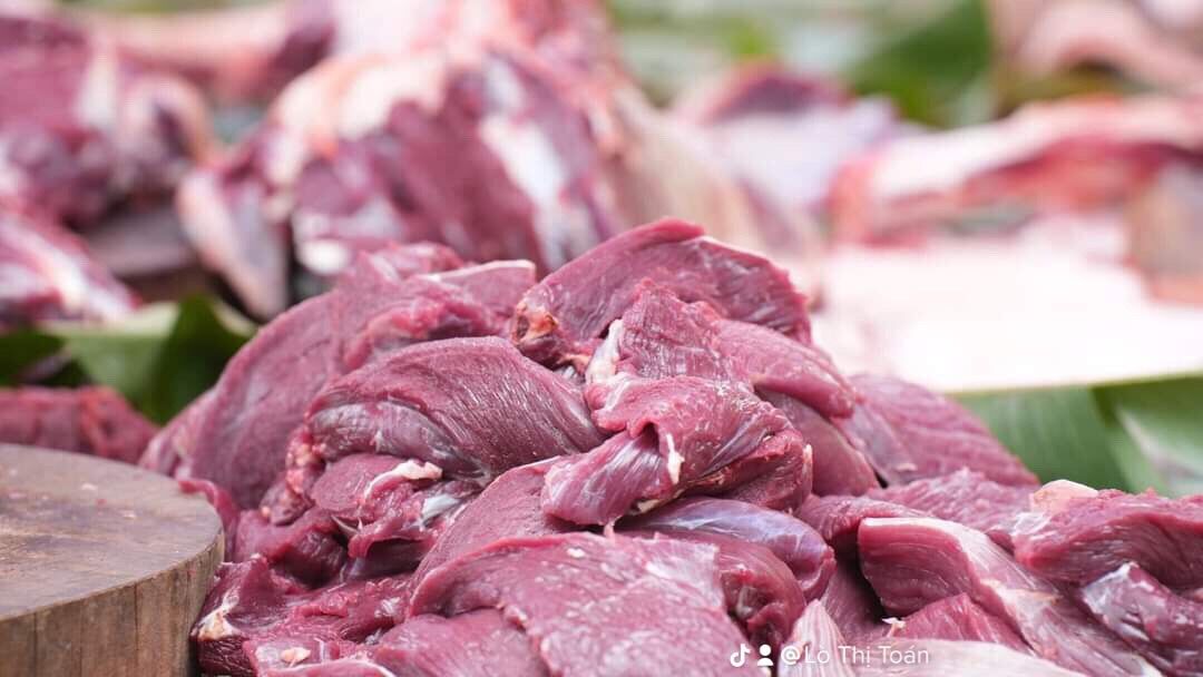Thịt trâu sấy (370k/500g)