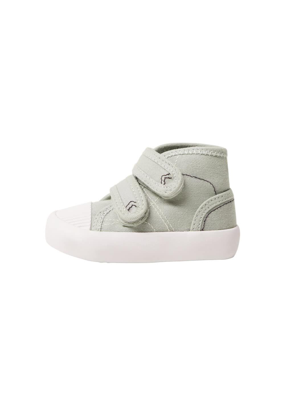 Giày thể thao có dây buộc bằng vải cotton bé trai