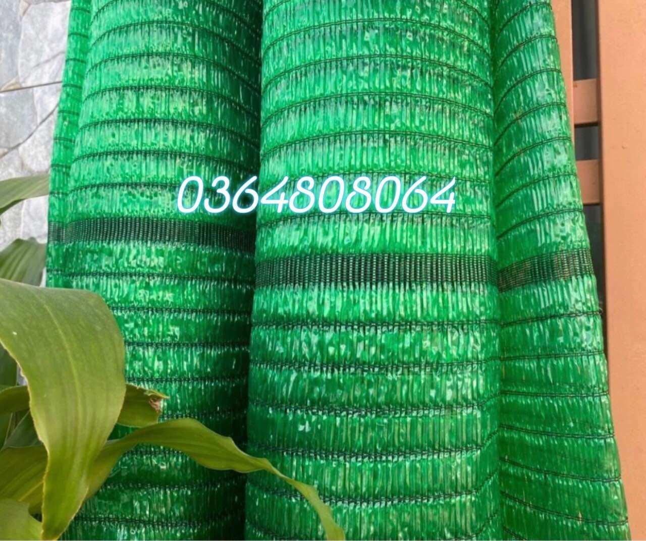 Lưới che nắng thái lan màu xanh - hàng che nắng 50% 60% 70%