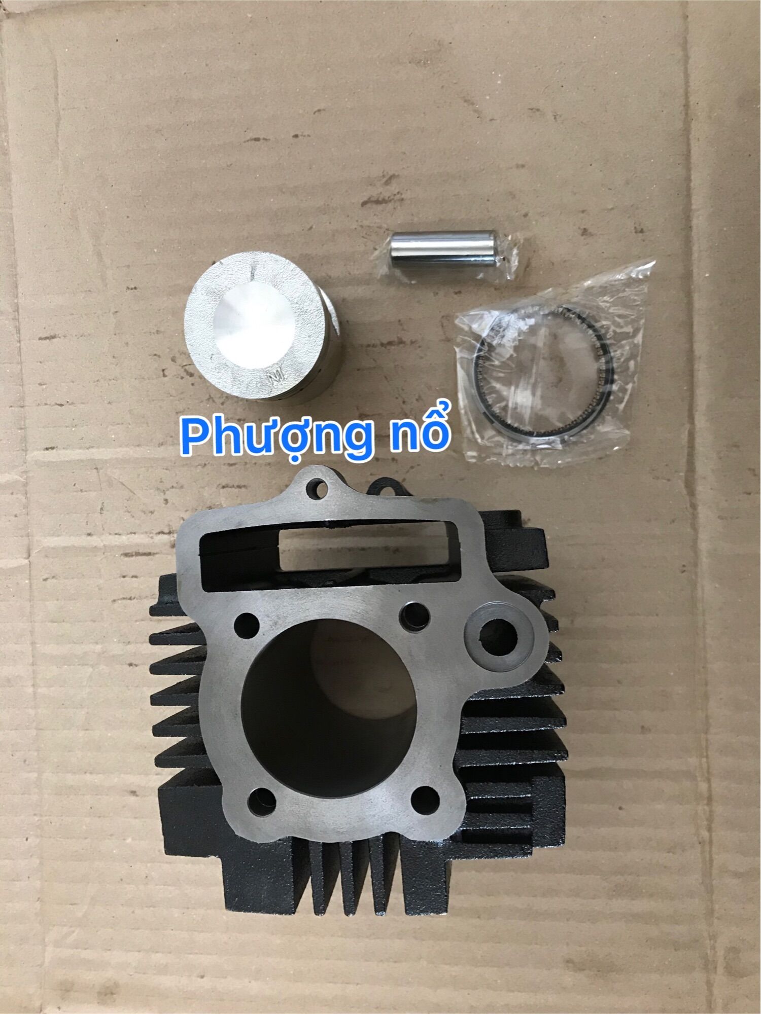 Bộ hơi xe Dream, bộ lòng xi lanh Dream c100 gang