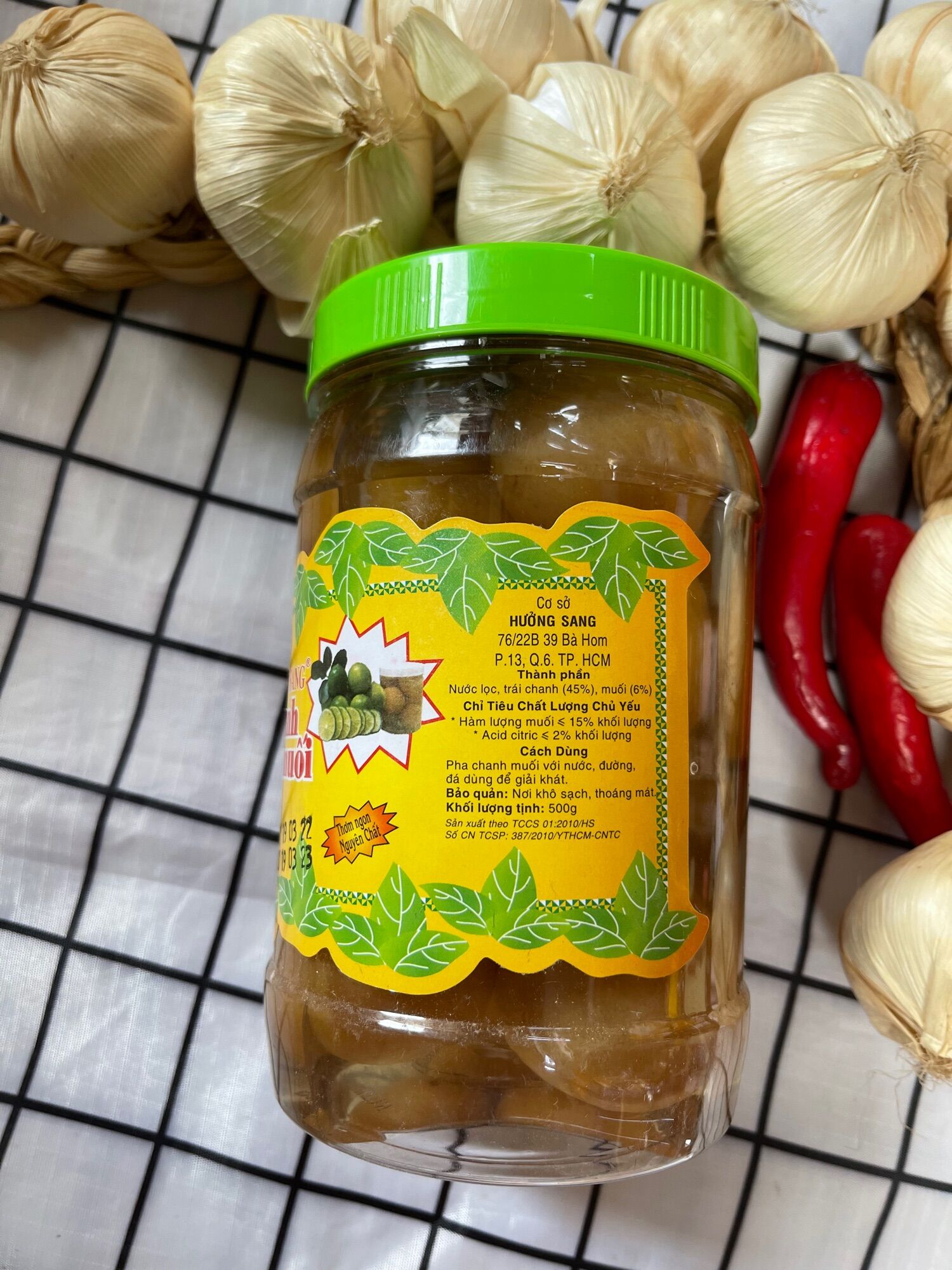 CHANH MUỐI TRÁI HƯỞNG SANG 500Gram