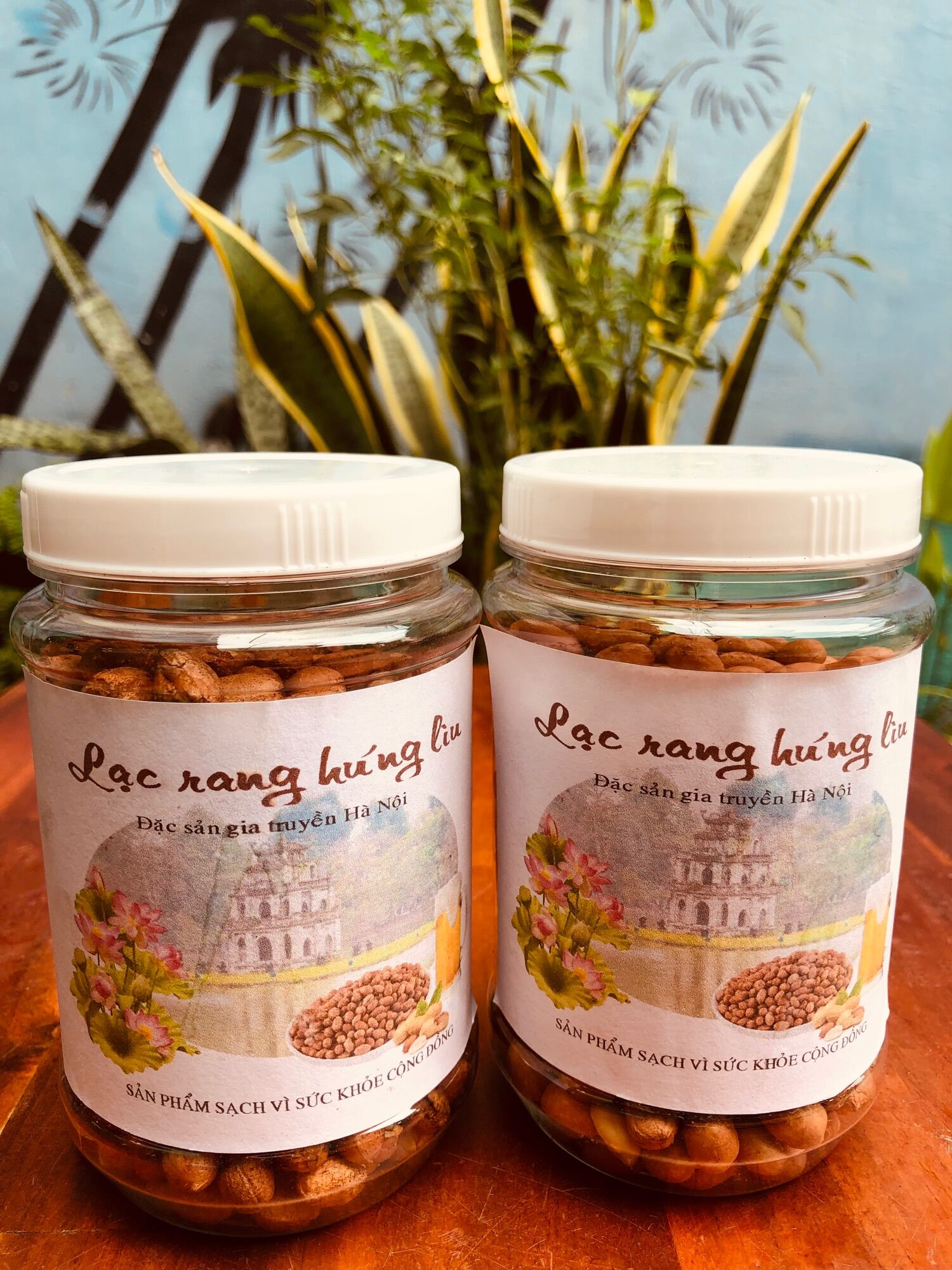 Lạc rang húng lìu Trường Thọ [ hủ 400 gram ]@@