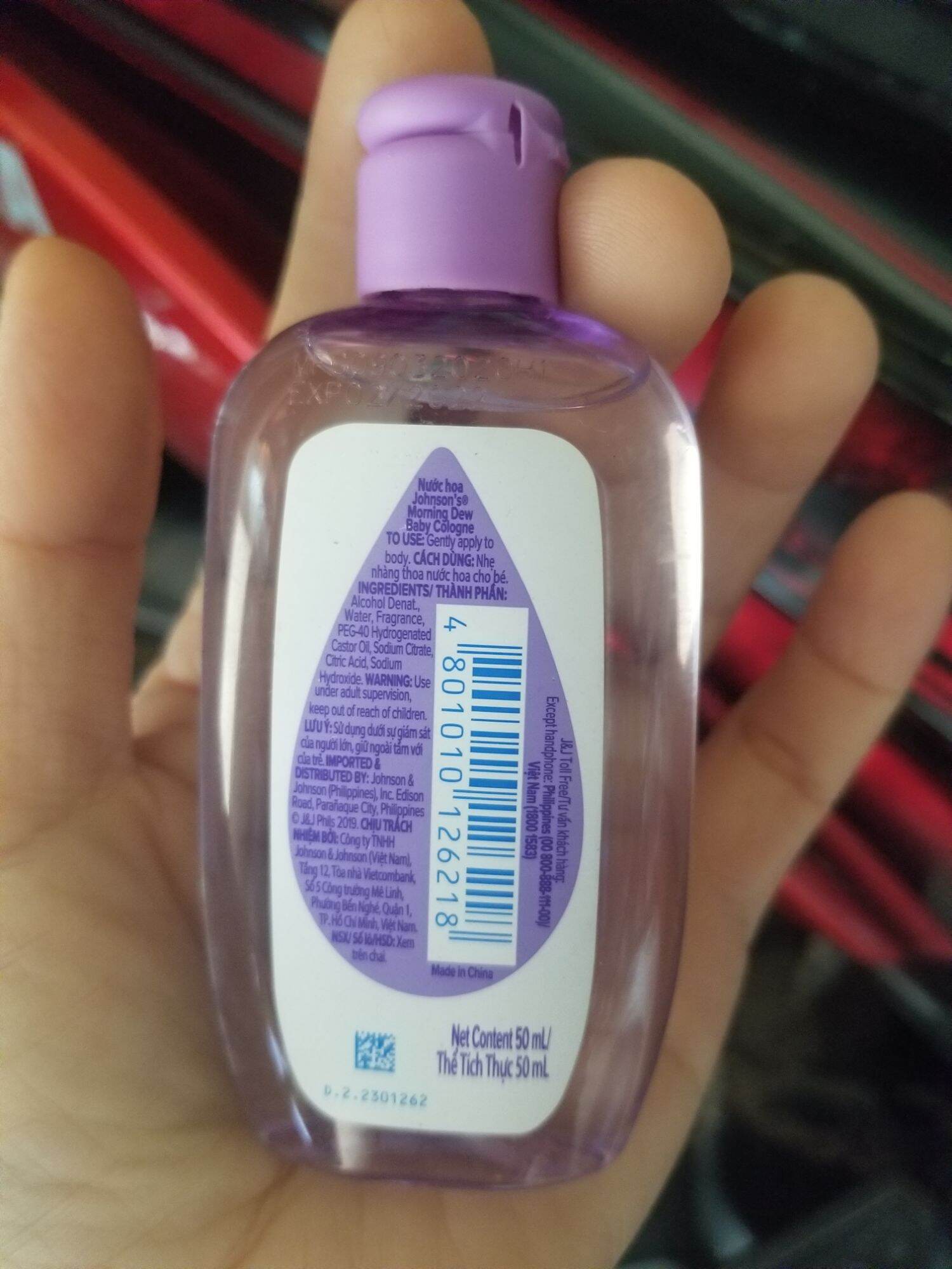 [HCM]nước hoa johnson 50ml cho bé