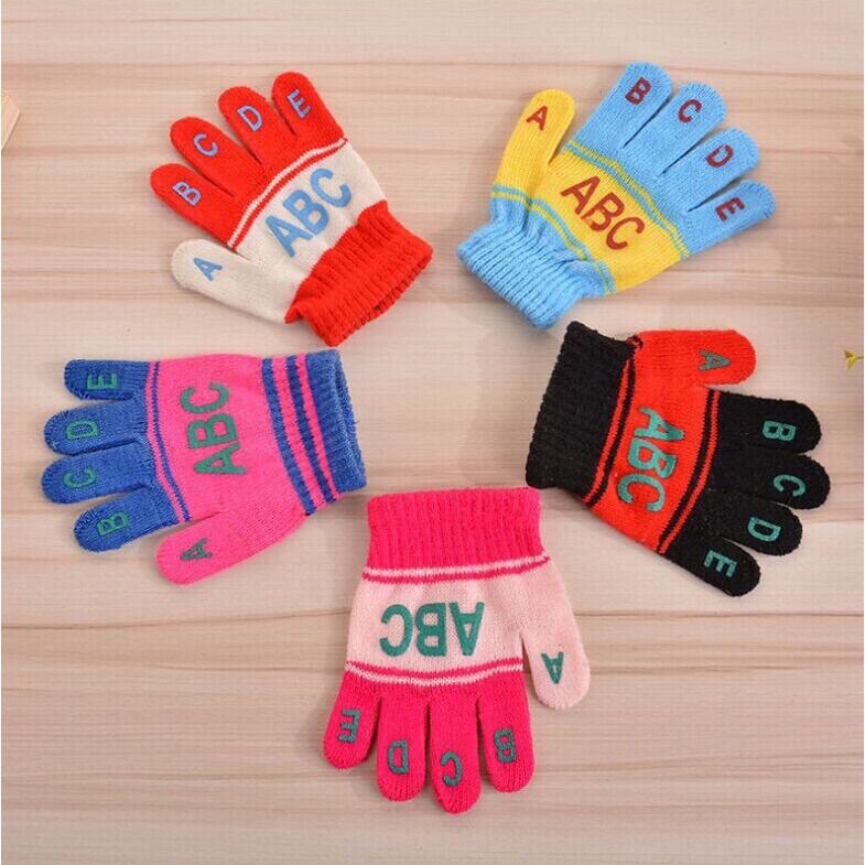 Găng tay len ABC cho bé:0-5 tuổi
