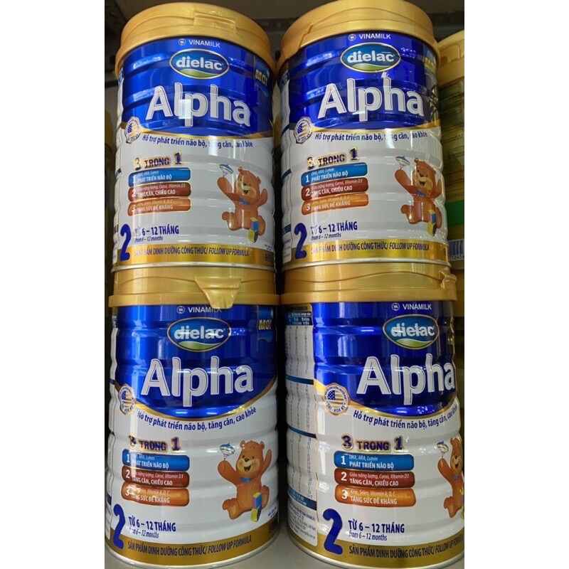 Sữa Bột dielac alpha số 1-2-3-4 (900g)