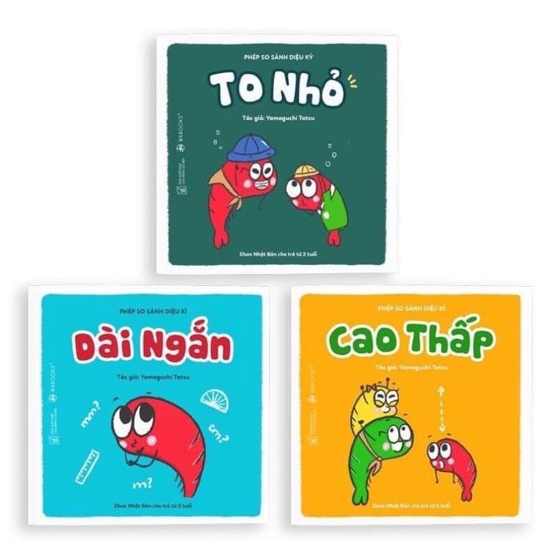 Sách - Ehon Leng Keng, Phép So Sánh Kỳ Diệu (bộ 10 cuốn)