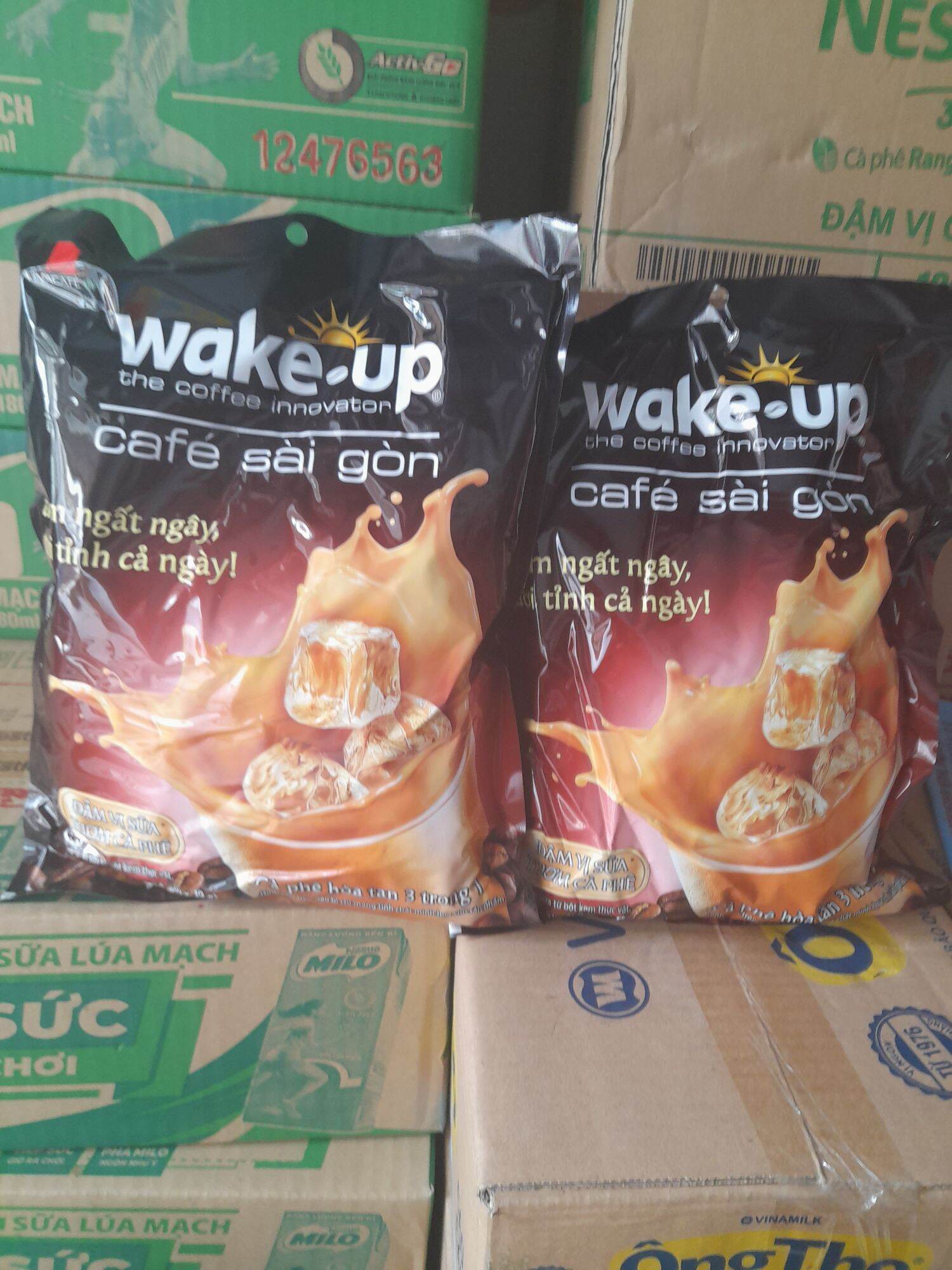 Cà phê Wake - up 456g( 24 gói × 19g)