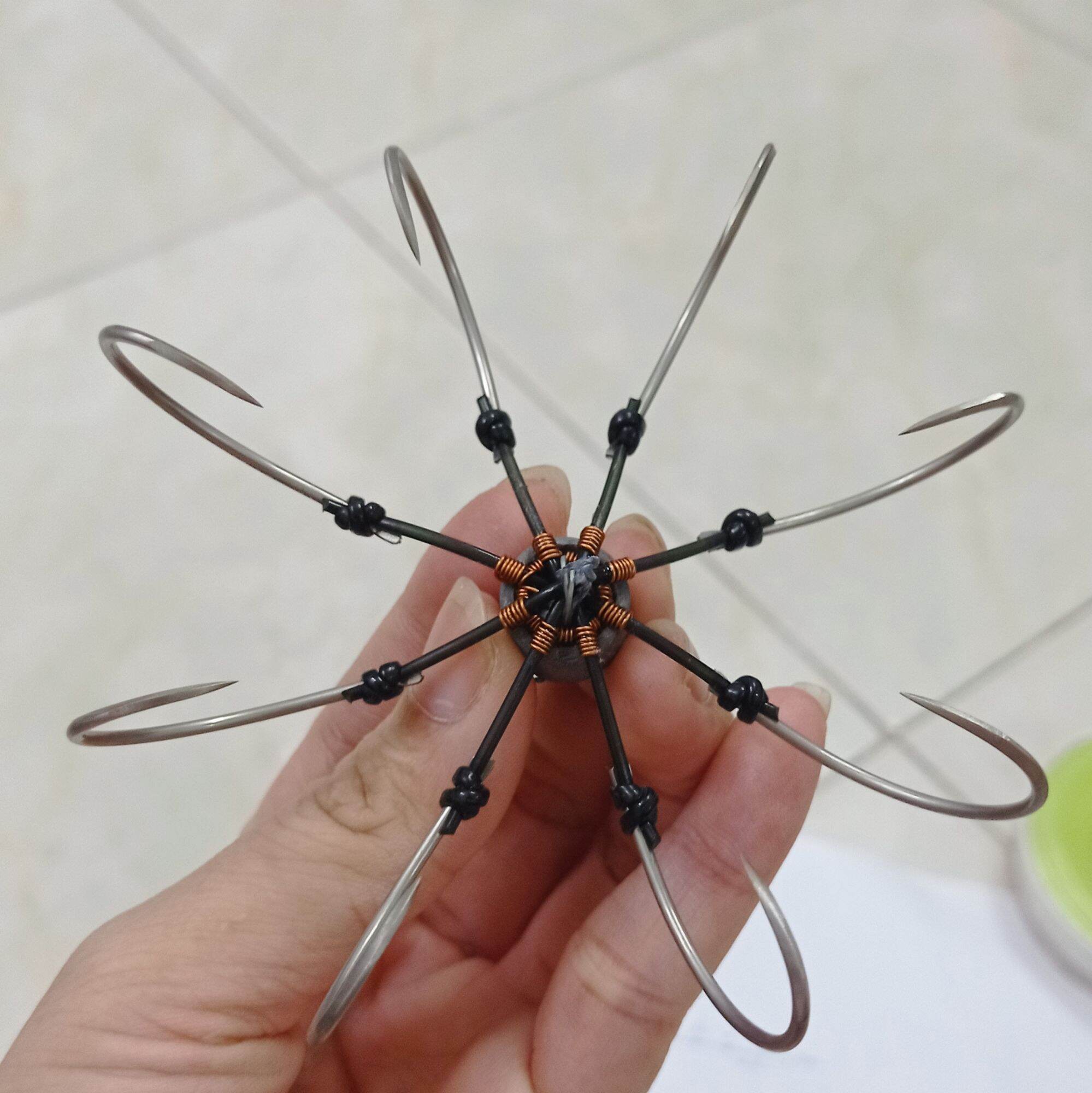 Lưỡi câu bát thép trắng số 9,10
