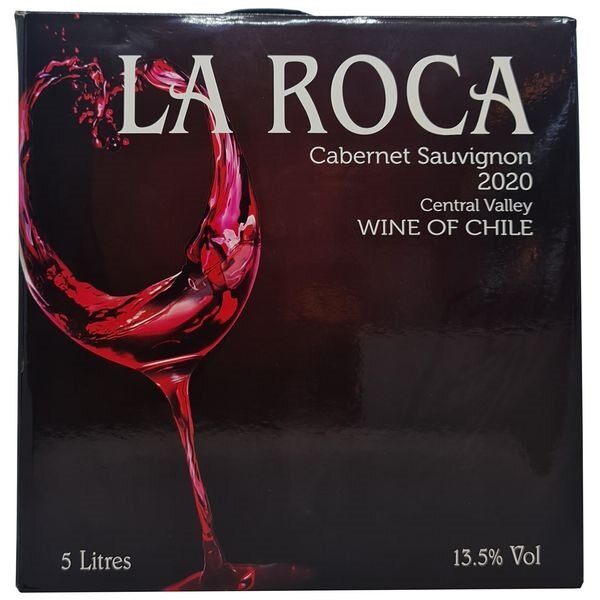 Vang bịch chile la roca đỏ 5l nhập khẩu