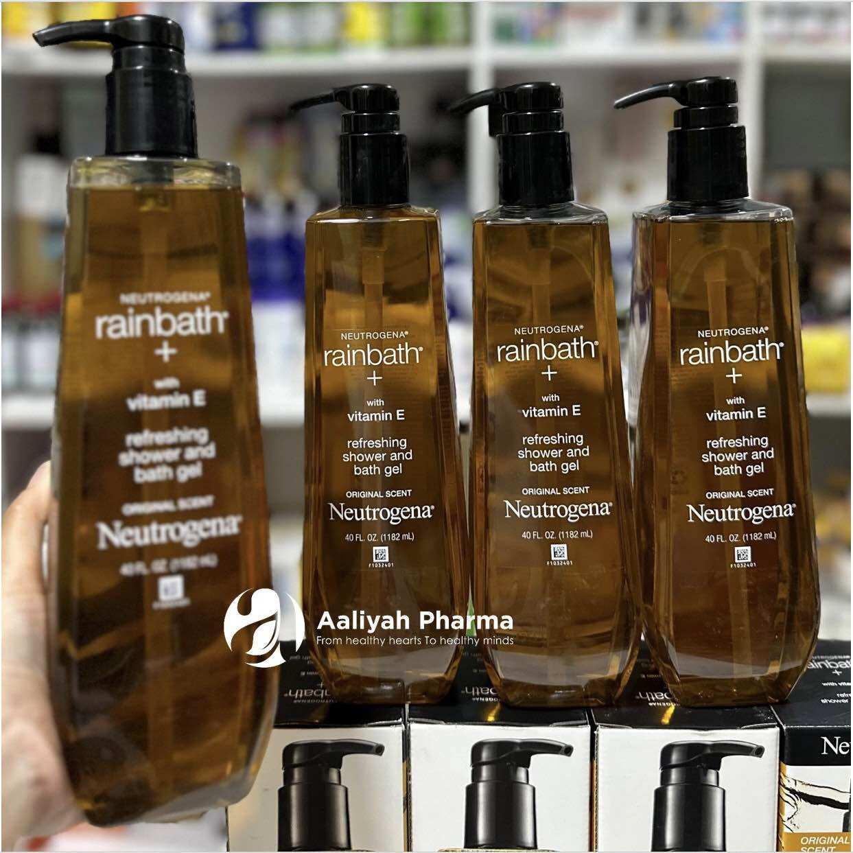 [New_Air Auth] Sữa tắm Neutrogena Rainbath Shower & Bath Gel 1182ml from Canada