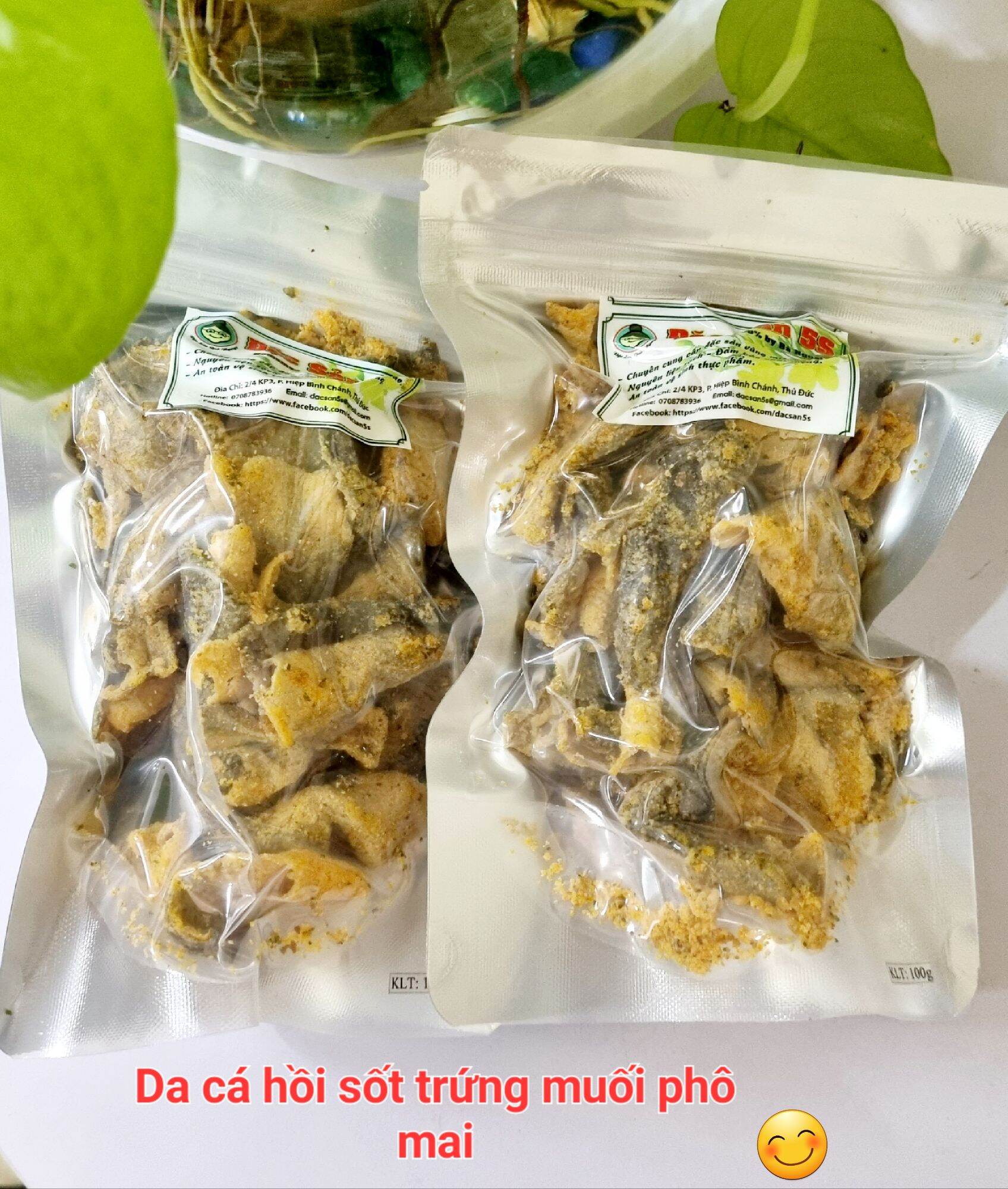 Da cá lắc phô mai trứng muối Đặc sản 5S