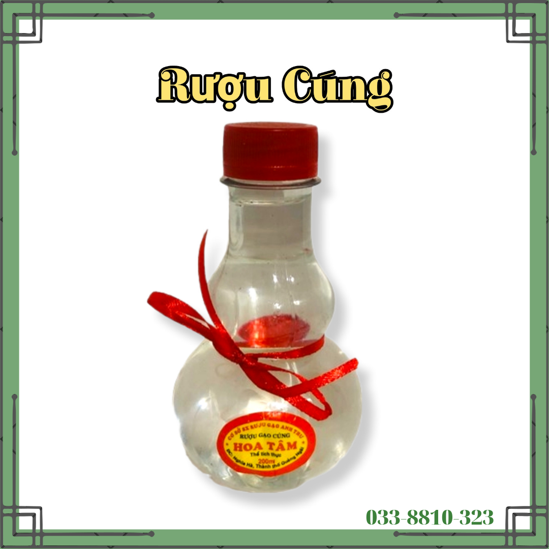 Ruợu cúng hồ lô 200ml