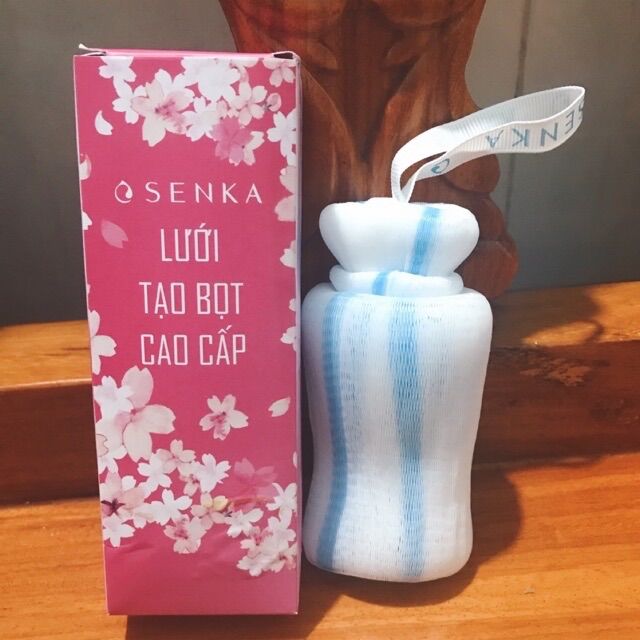 Lưới tạo bọt rửa mặt cao cấp Senka