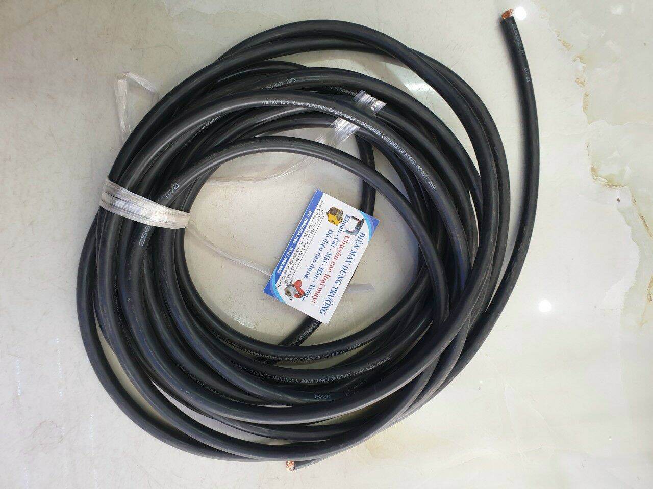Combo 10m , 5m , 2m dây cáp hàn korea 16 - dây đồng 100% dẻo mềm