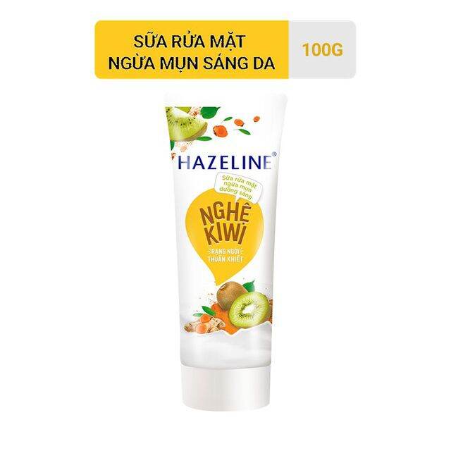 Sữa rửa mặt hazeline nghệ 100g