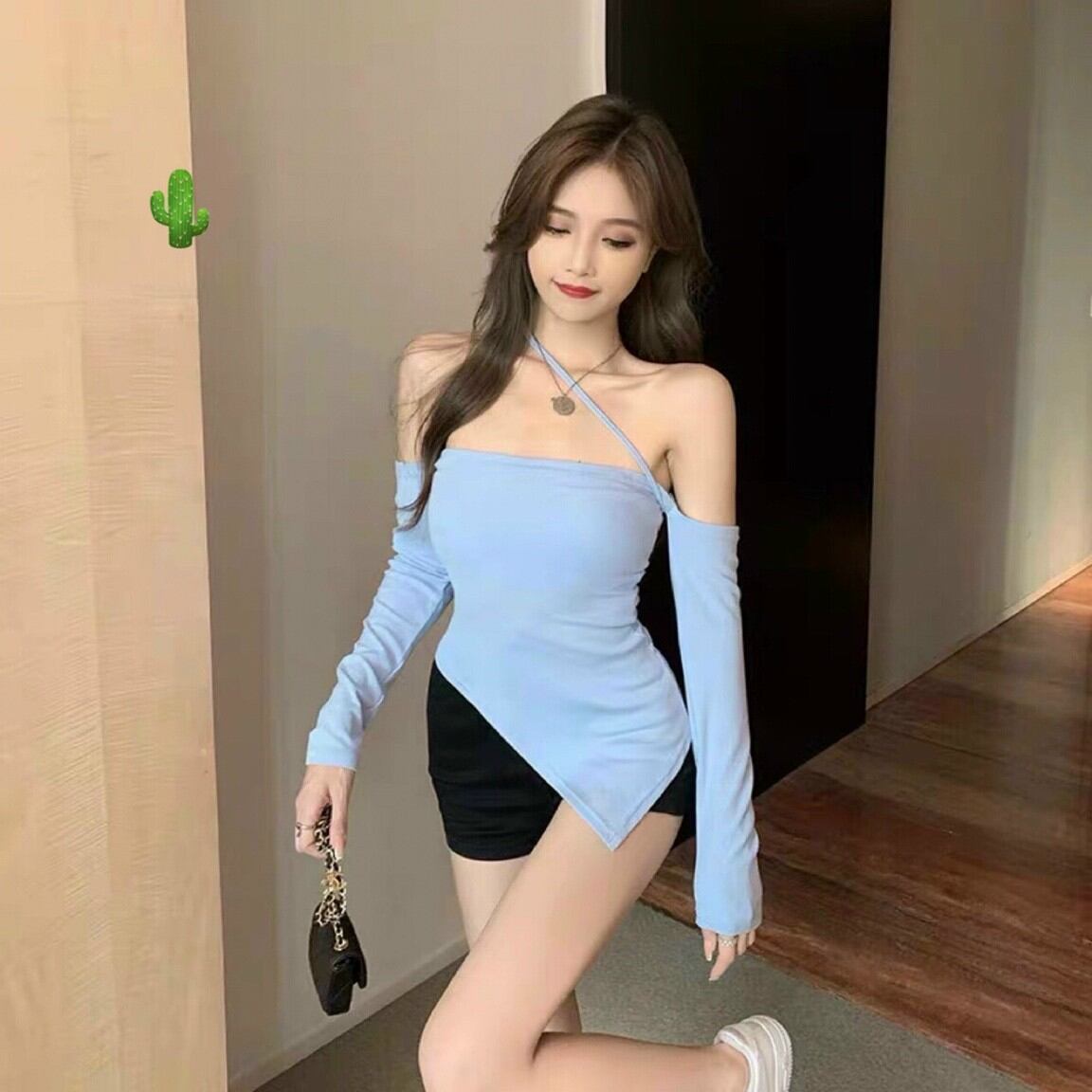 🅰️ Áo chéo tà, Chất: thun gân
Size: <50kg