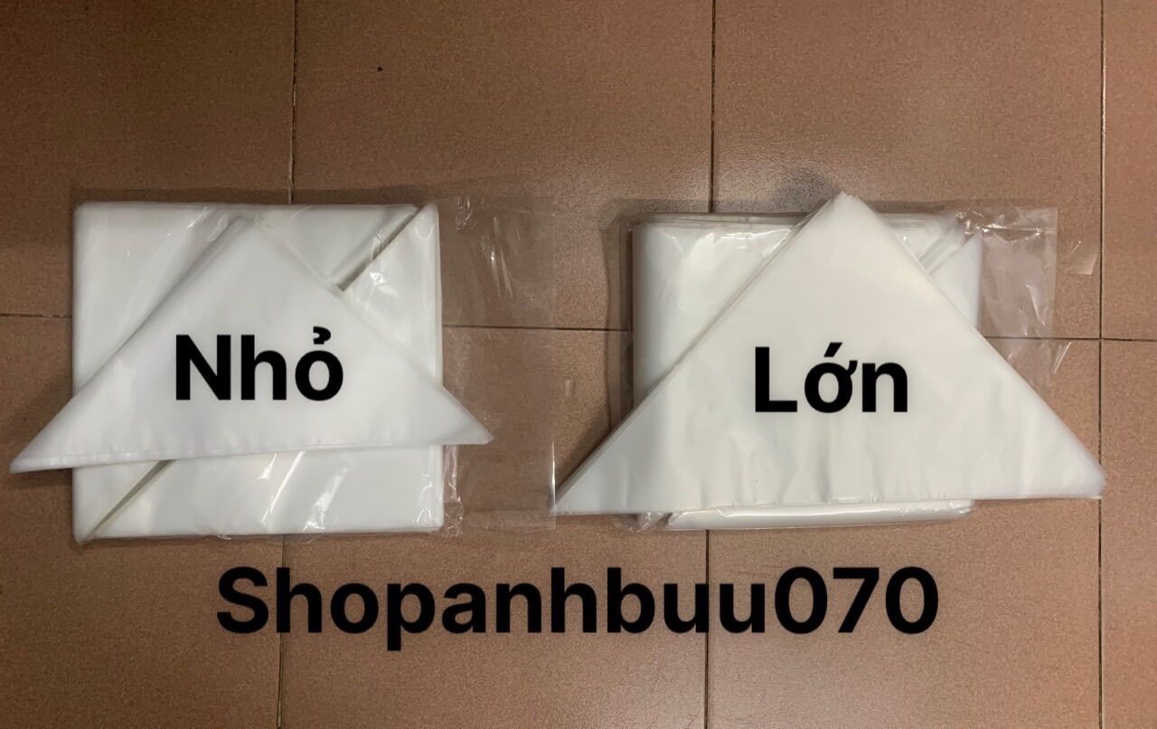 50g-100g túi bắt bông kem hai kích cỡ nhỏ và lớn
