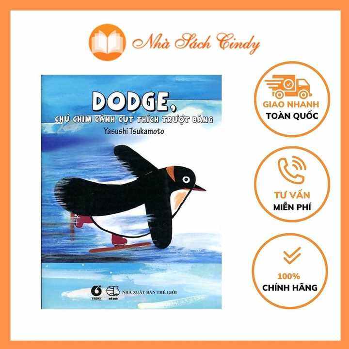 Ehon Nhật Bản: Dodge Chú Chim Cánh Cụt Thích Trượt Băng - Nhà Sách Cindy